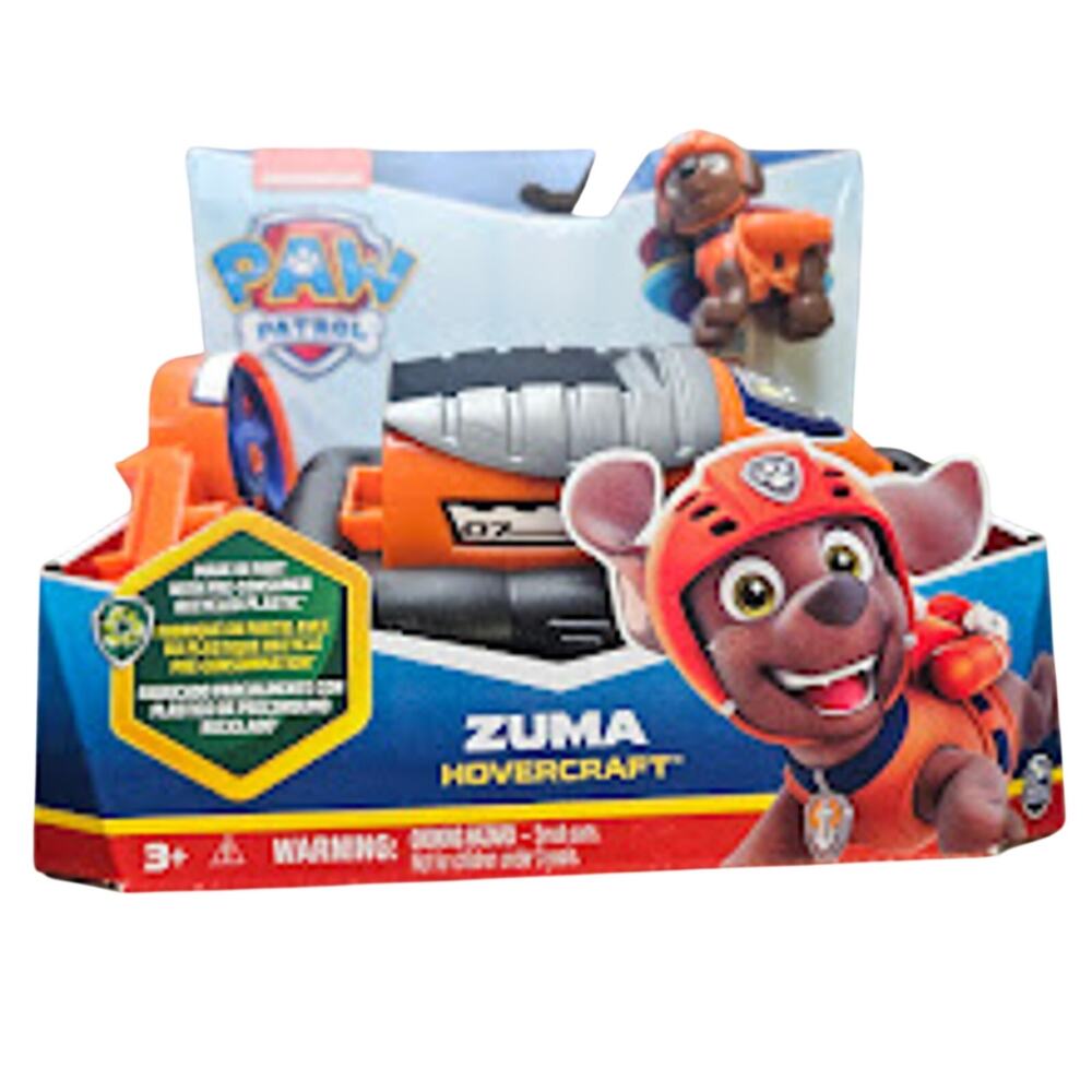 PAW Patrol Zuma's Hovercraft Toy Vehicle with Collectible Figure NIB